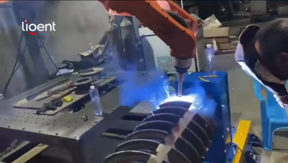 LIGENT robot, SK10-1440 robot mig welding grinder drum