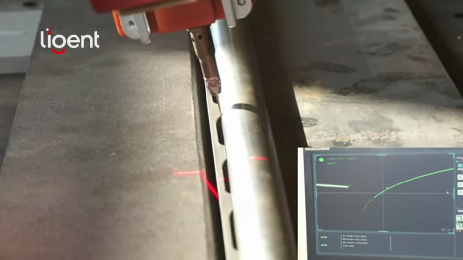 LIGENT robot laser welding program simulation demonstration