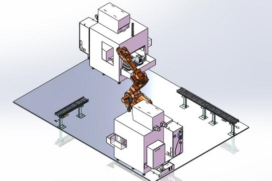 China Smart Manufacturing | LIGENTrobot Automotive Parts Spraying Solution Implemented