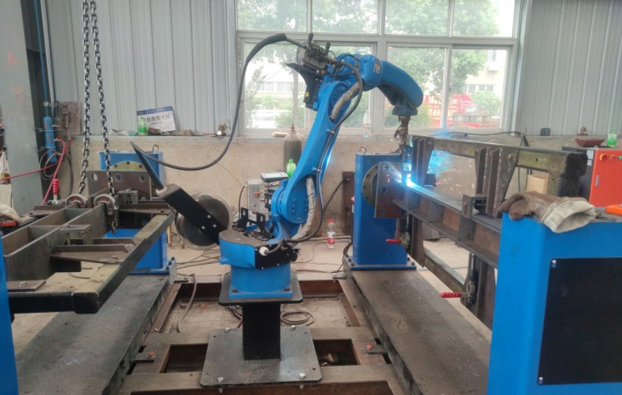 Steel Fabrication Automation with China Welding Robots
